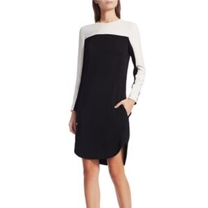 Akris Punto Striped Sleeve Tunic Dress